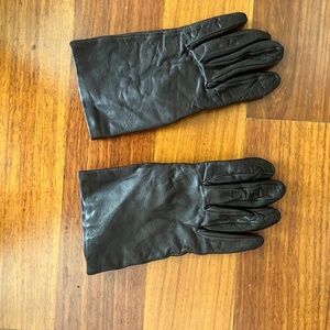 leather gloves